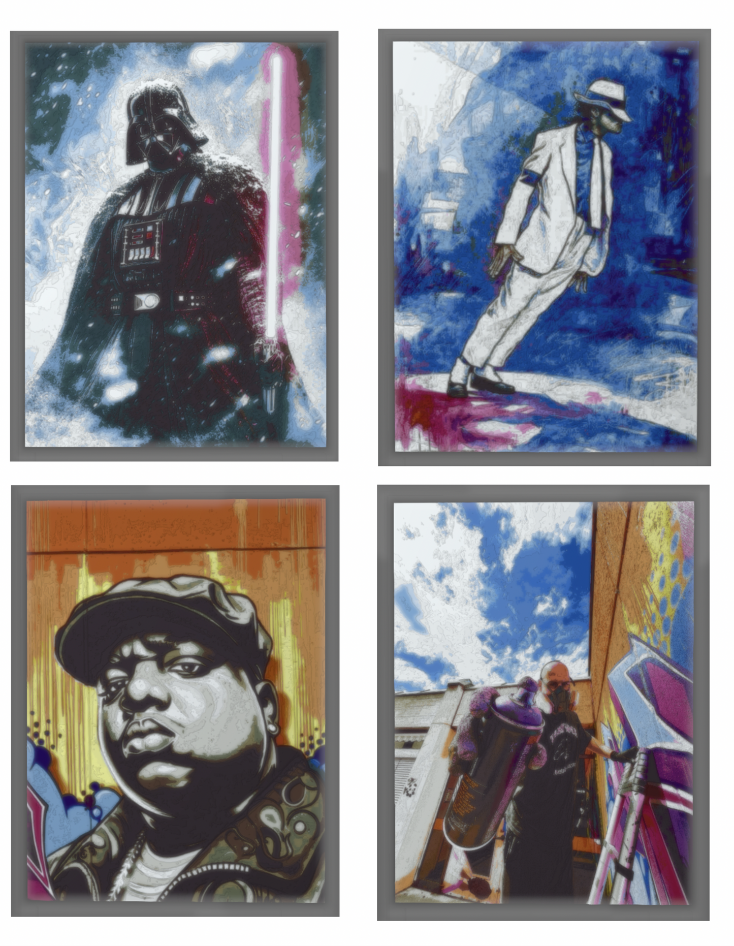 LED Frame Wechselmotiv