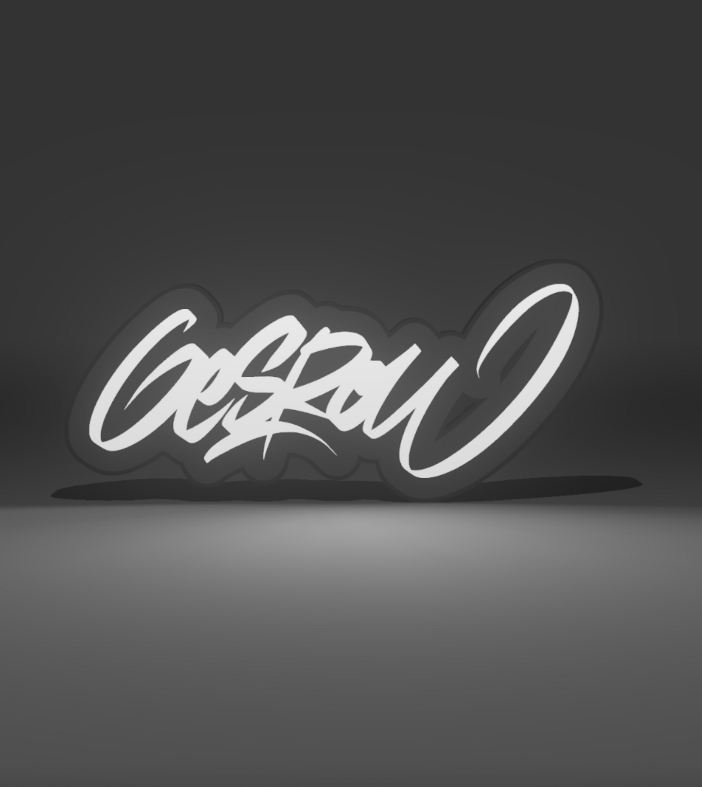 LED TagBox – Custom Lettering