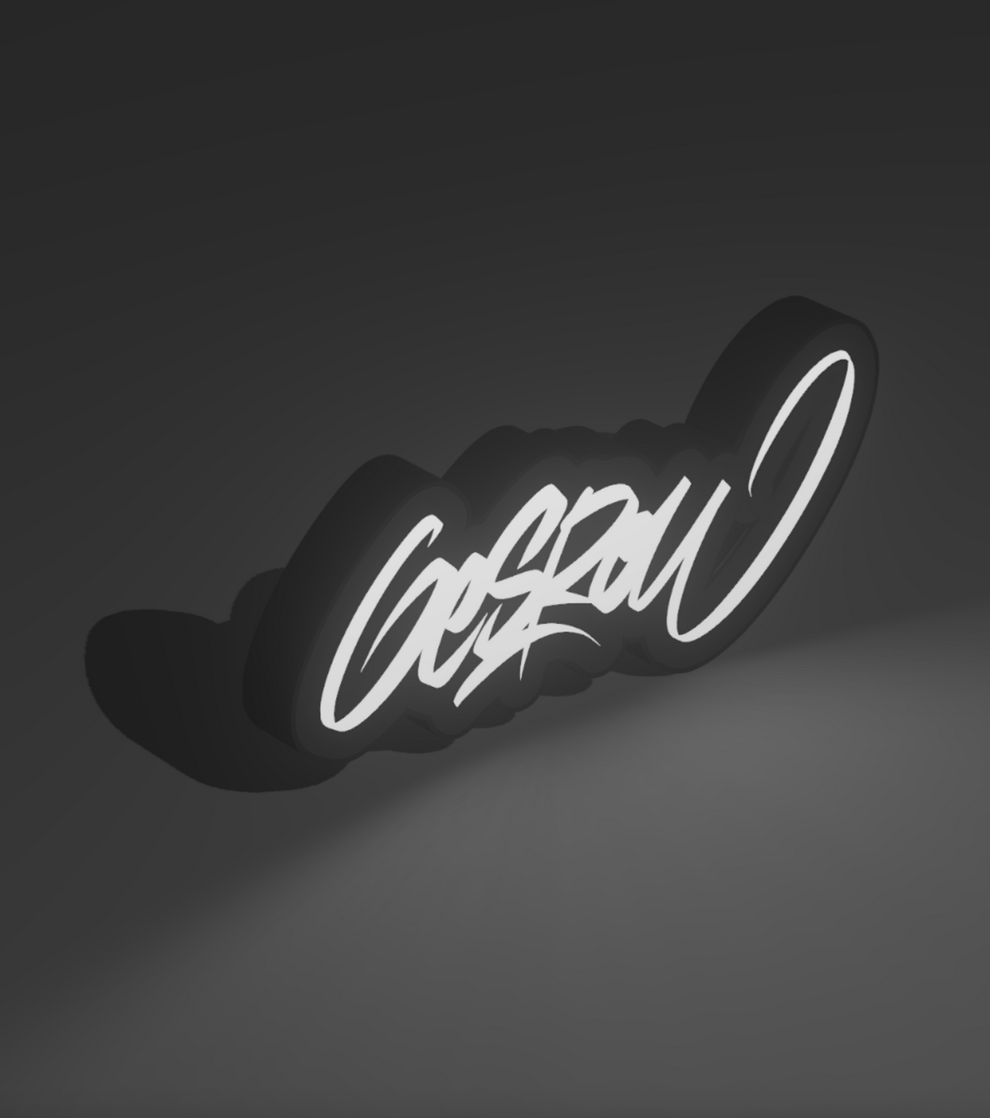 LED TagBox – Custom Lettering