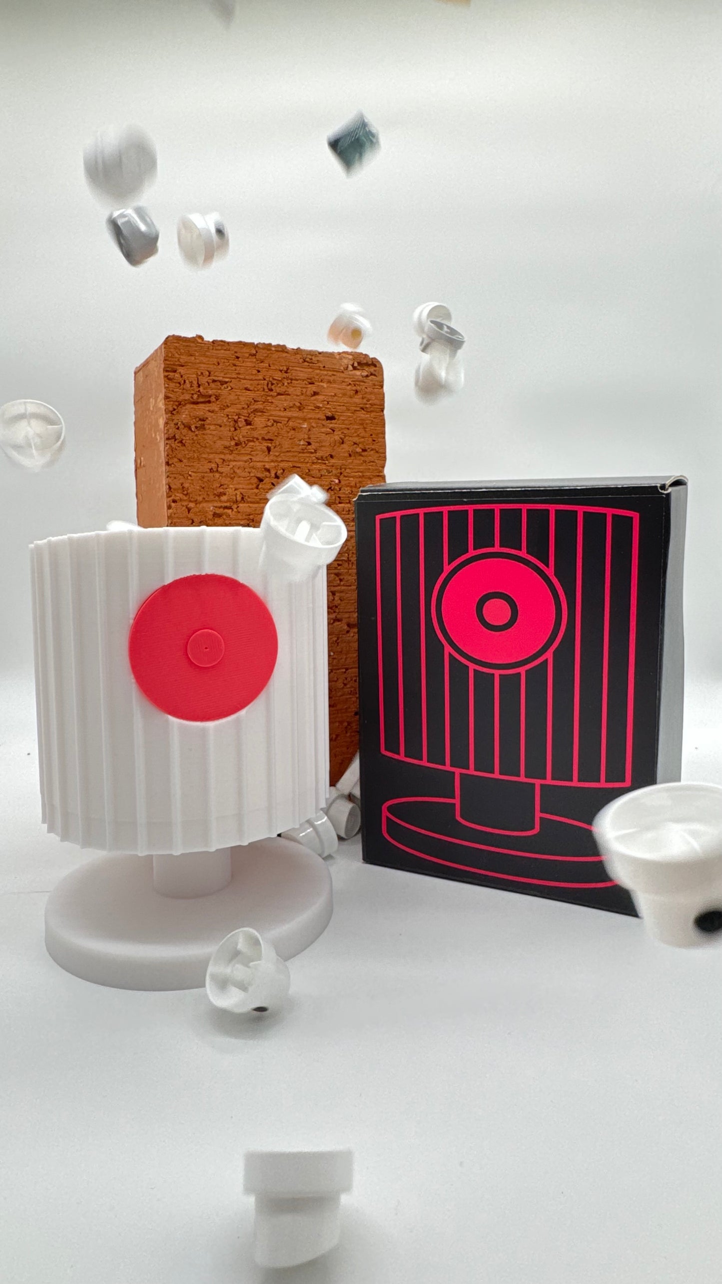 FatCap Penholder White/Pink – Limited (300 Stück)