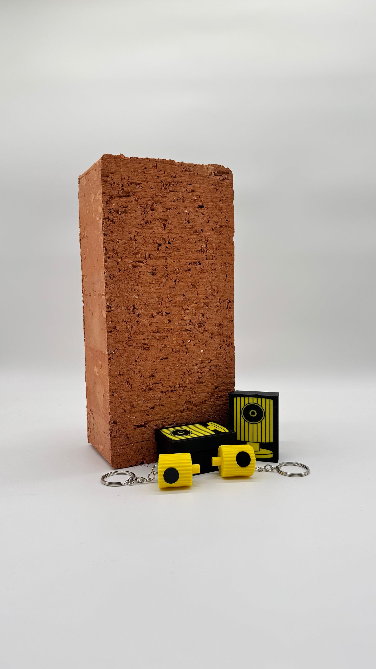 NY FatCaps – Keychain Duo Box | Yellow / Black