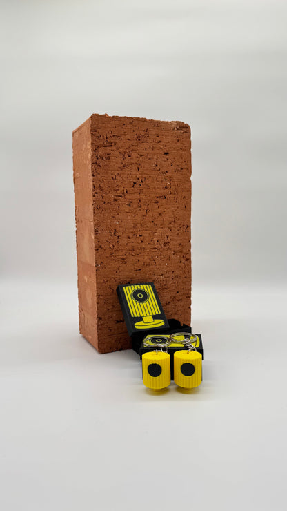 NY FatCaps – Keychain Duo Box | Yellow / Black