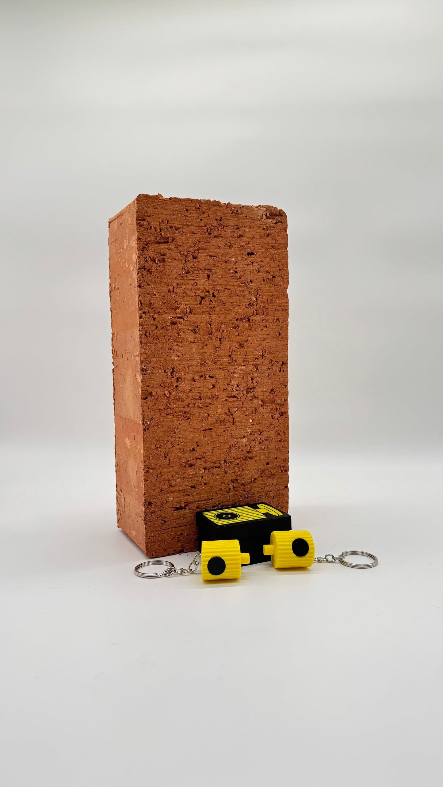 NY FatCaps – Keychain Duo Box | Yellow / Black