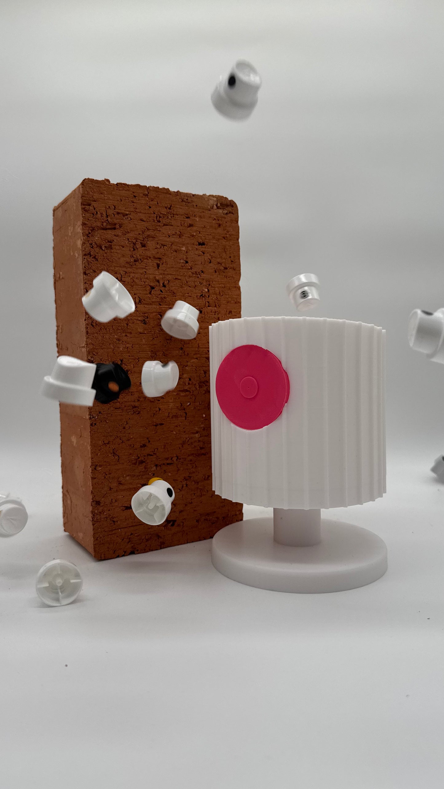 FatCap Penholder White/Pink – Limited (300 Stück)